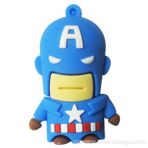 Cartoon USB Drive, Made of PVC